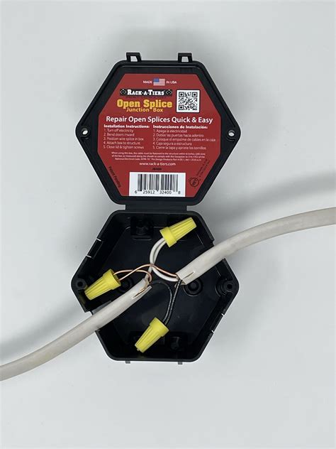 junction box to connect wires|splicing electrical wires junction box.